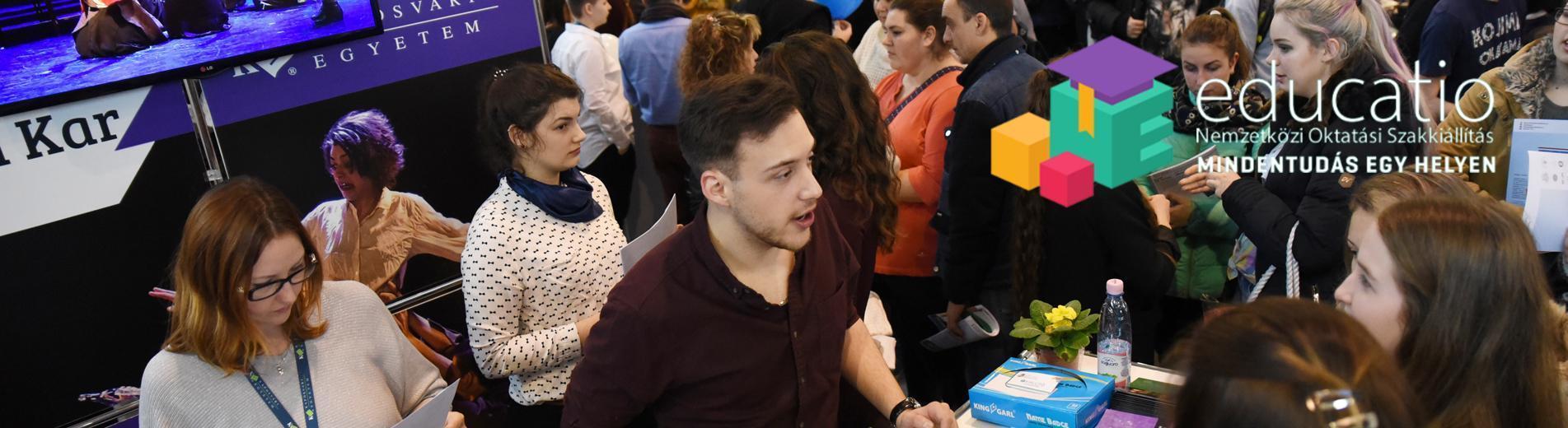 Hírek | Kaposvári Egyetem Kaposvári Egyetem standját a 18. Educatio Nemzetközi Oktatási Szakkiállítás