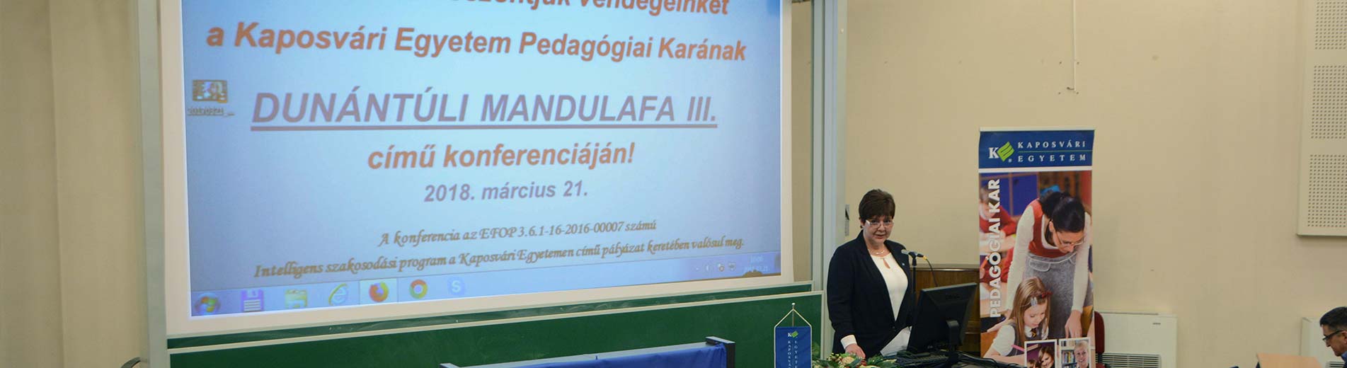 Hírek | Kaposvári Egyetem Pedagógia Kar Dunántúli Mandulafa konferencia