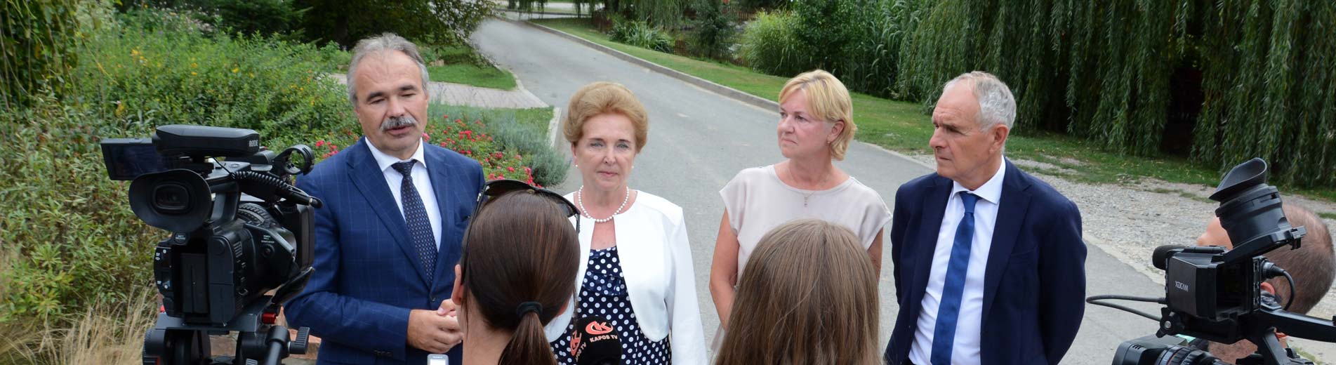 Hírek | Kaposvári Egyetem Miniszteri látogatás Bőszénfán