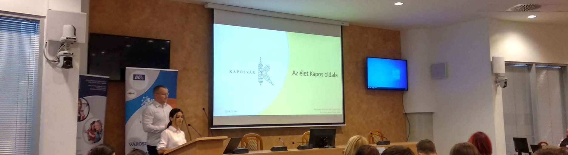 Hírek | Kaposvári Egyetem A Kaposvári Egyetem hallgatói az Országos Városmarketing Verseny miskolci döntőjében.