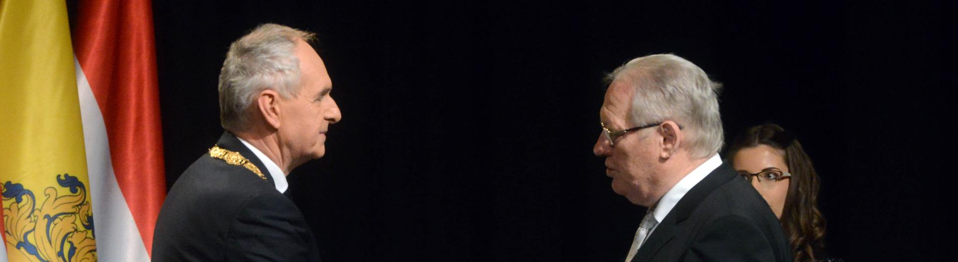 Hírek | Kaposvári Egyetem Díszpolgári címet kapott Prof. Dr. Rosta István